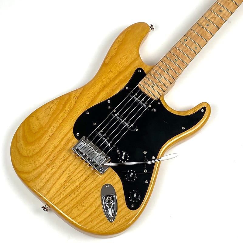 Fender Lite Ash Stratocaster ピックアップ換装 5-bodyvert-Fender-Nat-Ash-