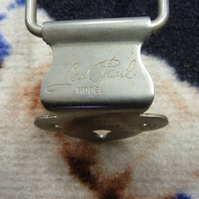 Gibson Les Paul Tailpiece 1952 Nickel image 2