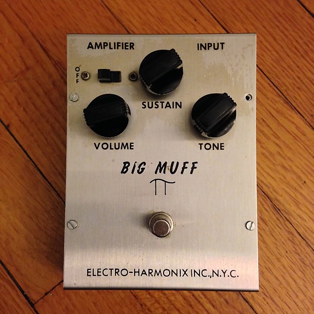 Vintage Electro-Harmonix V1 Triangle Big Muff Pi | 1966 Pot Date