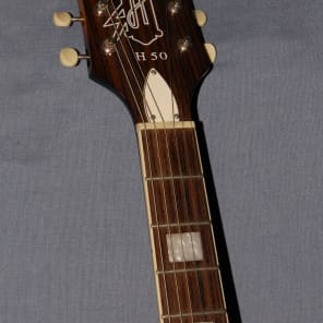2008 Harmony H50  reissue Sunburst Hollow Electric Guitar image 8