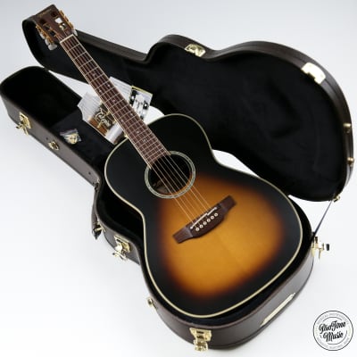 Takamine PT-407 parlor size New Yorker Guitar 2000 Hawaiian Koa