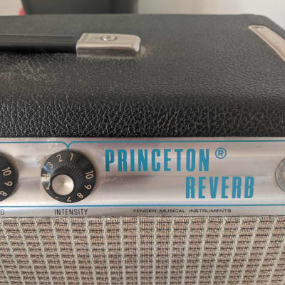 Fender Vintage Princeton Reverb  Unknown, 30+ ye Brown image 2