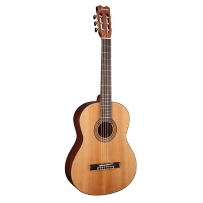 Jasmine JC27-NAT J-Series Classical Cutaway Solid Cedar Top Nato Neck 6-String Acoustic Guitar for sale