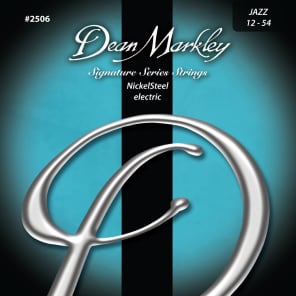 Dean Markley 2506 Nickel Steel Electric Guitar Strings - Jazz (12-54)