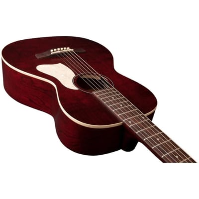 Art & Lutherie Roadhouse Parlor Acoustic-Electric Guitar with Gig Bag - Tennessee Red image 14