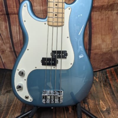 Fender Player Series 4-String Left-Handed Electric Precision Bass Tidepool - MIM image 10