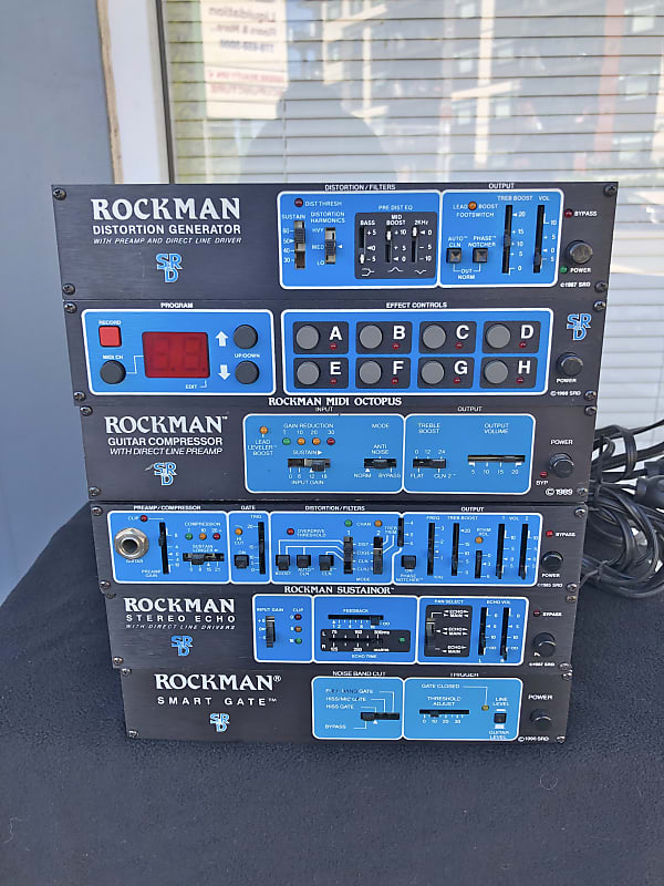 Rockman Guitar Effects Components 1980