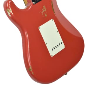 Fender Custom Shop 1961 Stratocaster Relic Fiesta Red image 8
