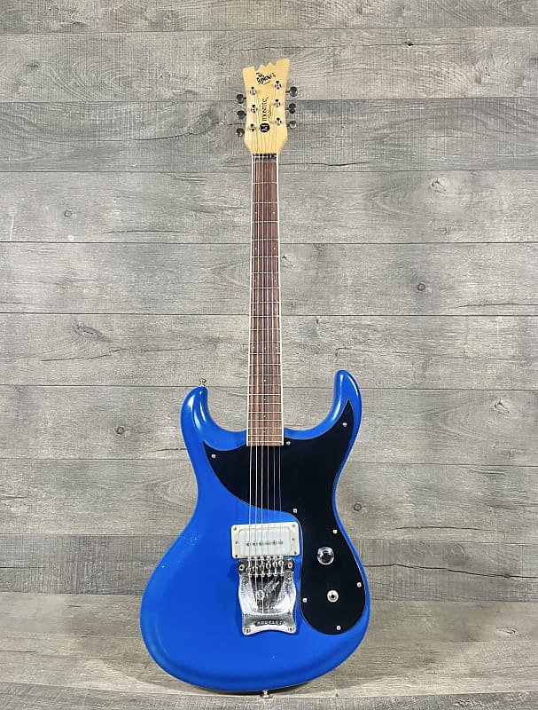 Mosrite 'The Ramones Model' 2005 - Metallic Blue - New Old Stock, Made in USA image 1