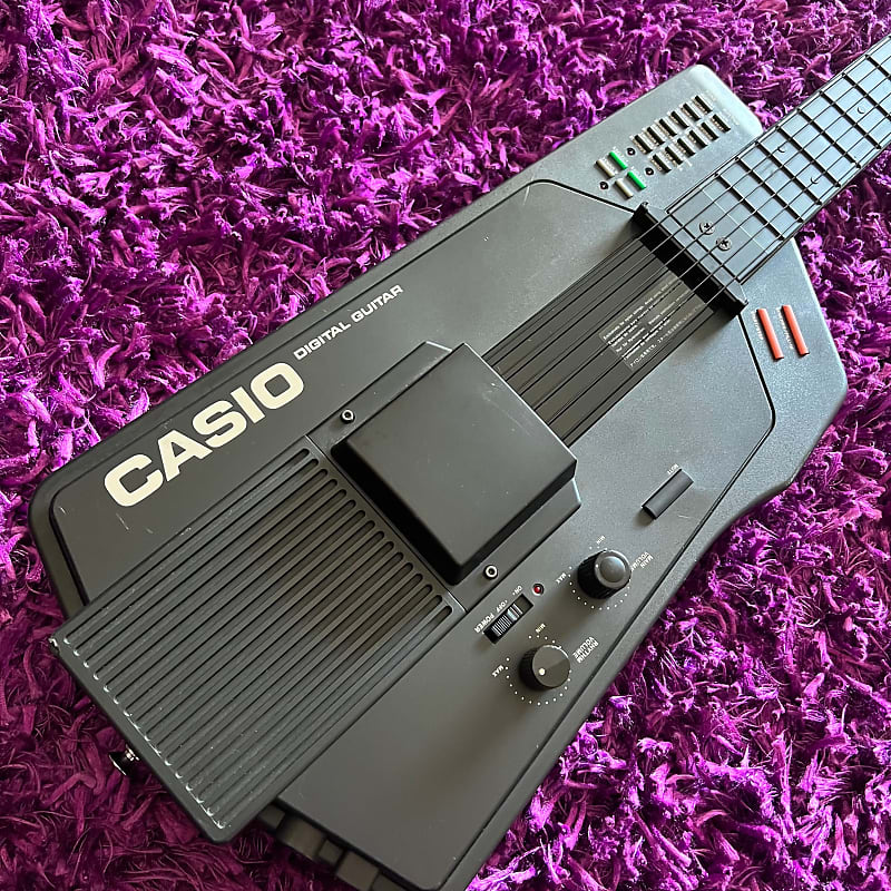 Casio DG-1 Digital Synthesizer Guitar Early 1980s | Reverb