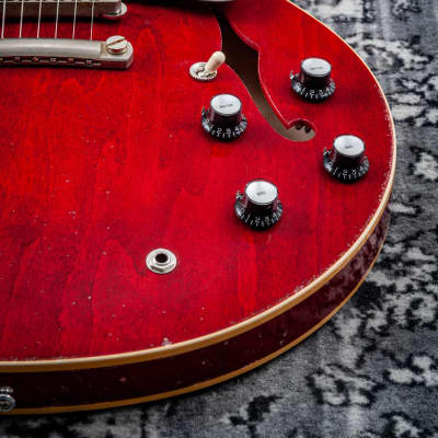 Gibson 1961 ES-335 Reissue - Murphy Lab Cherry Heavy Aged image 11