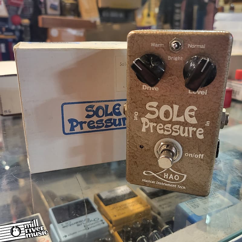 HAO Sole Pressure Overdrive Effects Pedal w/ Box Reverb Australia