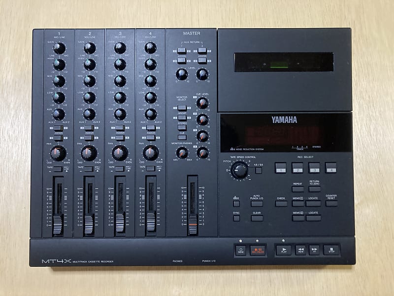 Yamaha MT4X Multitrack Cassette Recorder 1990s - Black