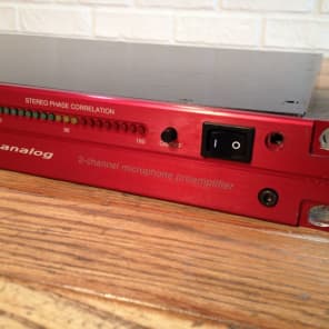True Systems P2 analog 2 channel mic preamp rack excellent