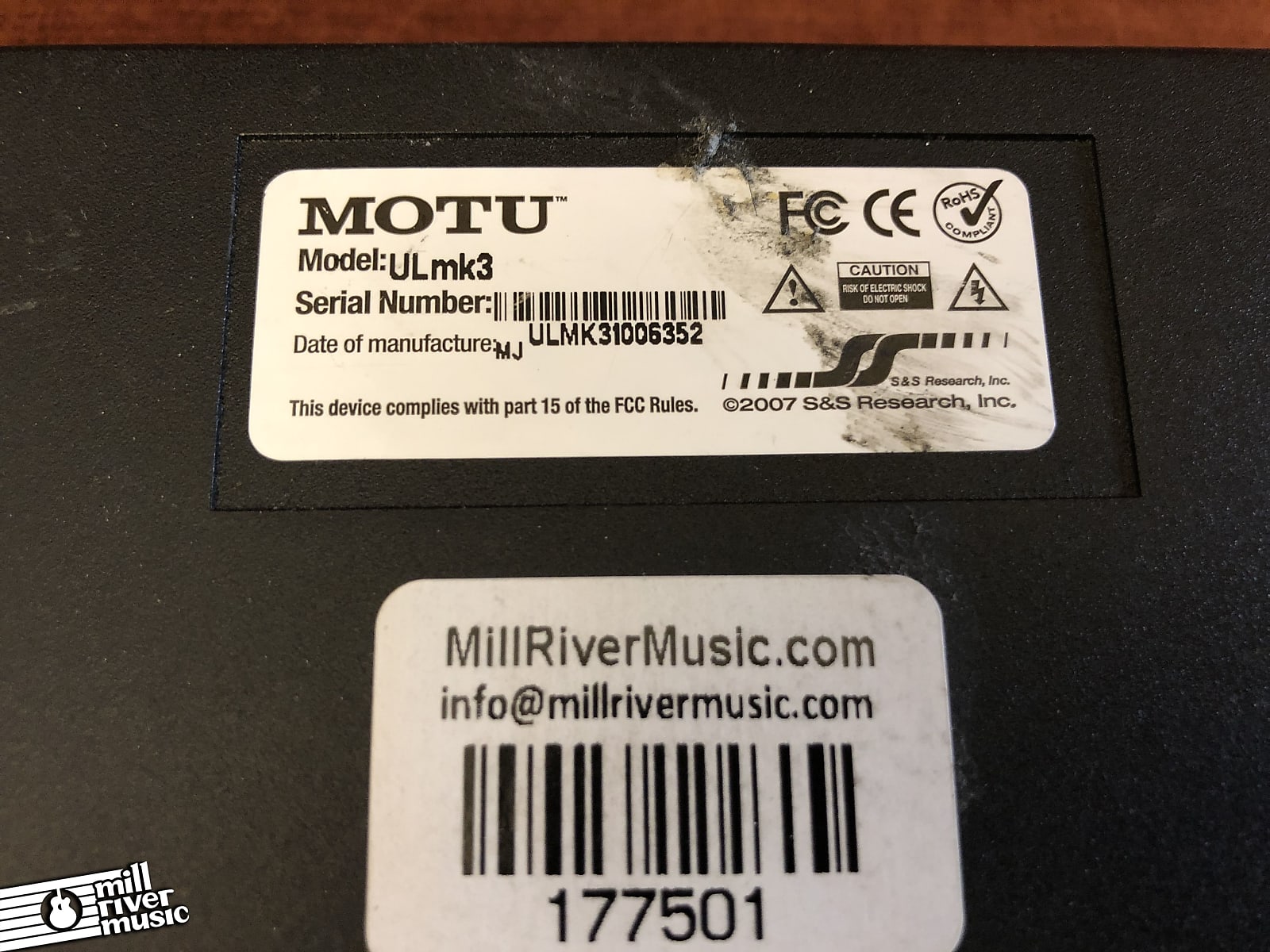 MOTU UltraLite-mk3 FireWire Audio Interface