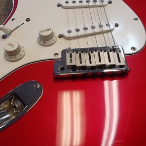 Fender Stratocaster 1989 Lipstick Red image 8