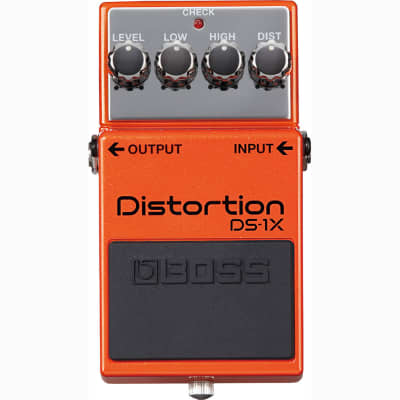 Boss DS-1X Distortion Guitar Effect Pedal with MDP Technology image 1