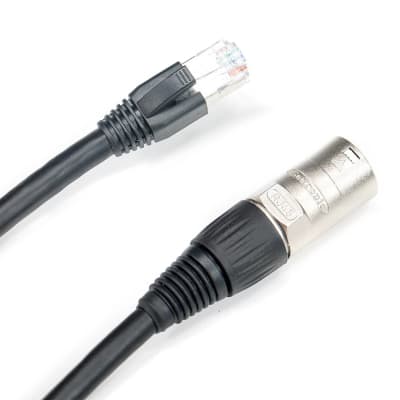 Elite Core PROCAT5E-S-RE Ultra Flexible Shielded Tactical CAT5E - Tactical Ethernet To Booted RJ45 -40  40' image 1
