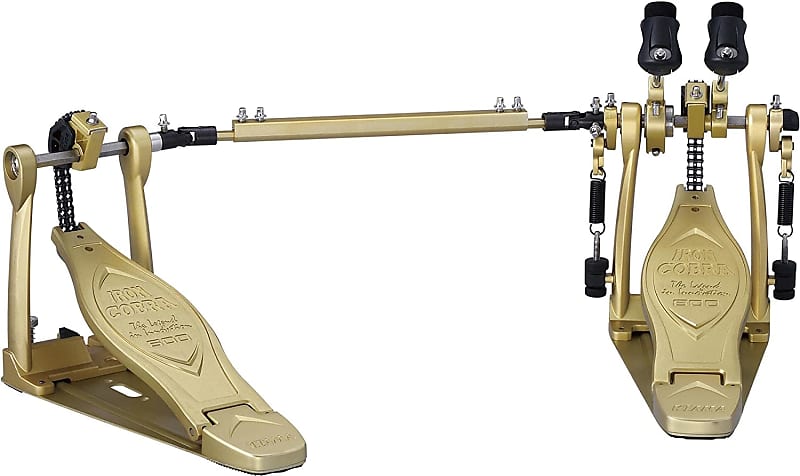 Tama HP600DTWG Iron Cobra 600 Duo Glide Double-bass Drum Pedal - Satin Gold image 1