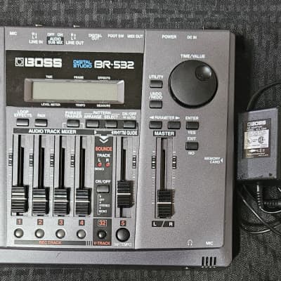 Boss BR-532 Digital Studio Compact 4-Track Recorder | Reverb