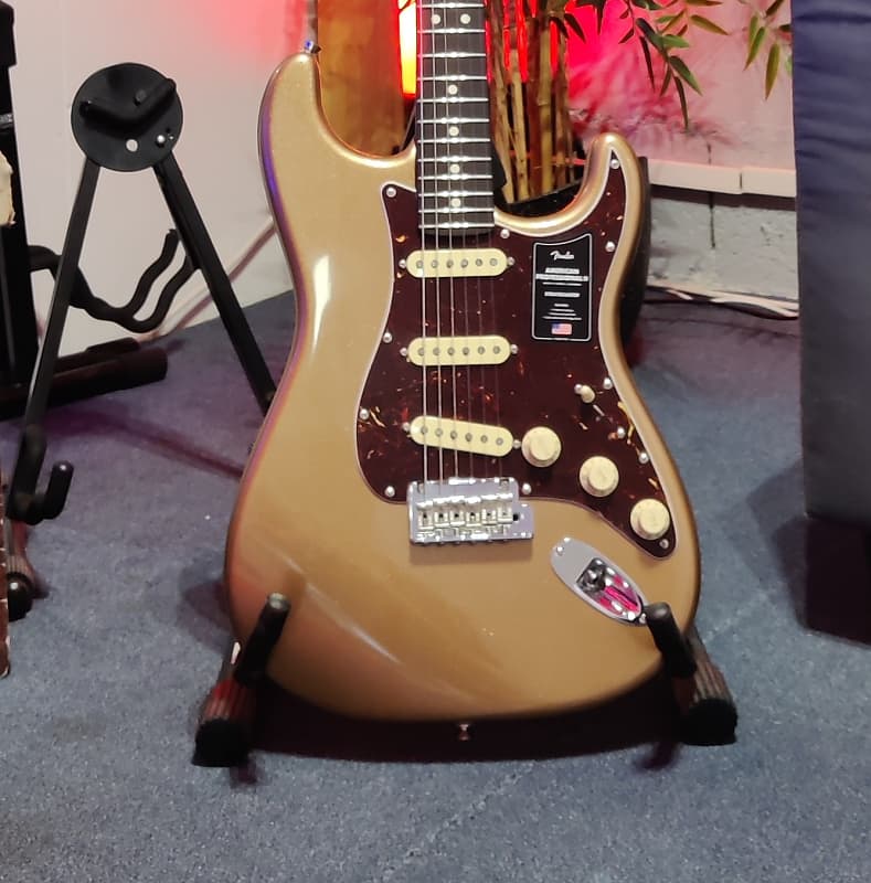 Fender American Professional II Stratocaster® - Firemist Gold, Rosewood Neck image 1