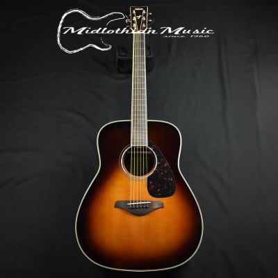 Yamaha FG830S-TBS Acoustic Guitar Tobacco Brown Sunburst