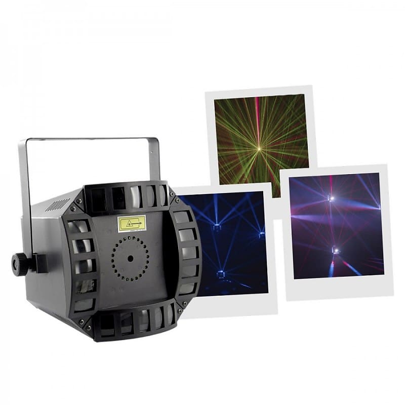 EFFET A LED DERBY STROBE LASER BOOMTONE DJ Reverb
