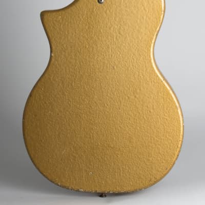 Supro  Model 3033S Special Solid Body Electric Guitar (1960), ser. #T26612, gig bag case. image 4