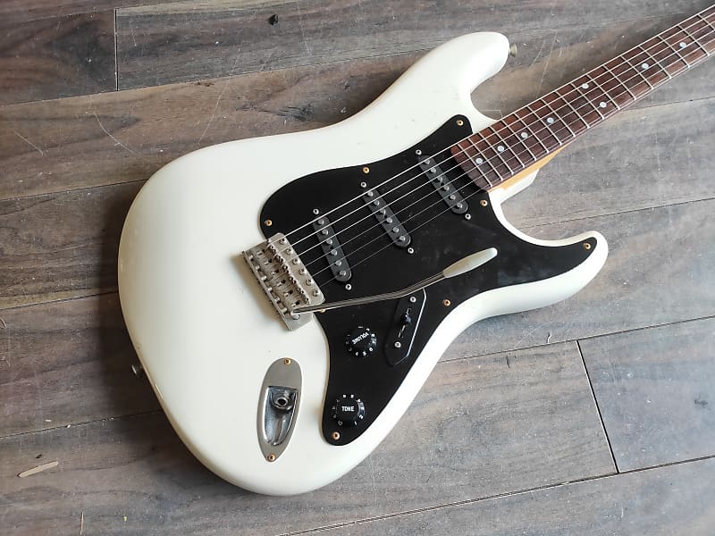 1979 Greco SE-500J Jeff Beck Stratocaster Electric Guitar Japan (White)