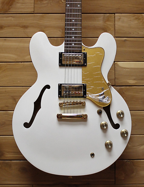 Epiphone ES-335 Royale Pearl White Guitar Electric EDOTPWGH