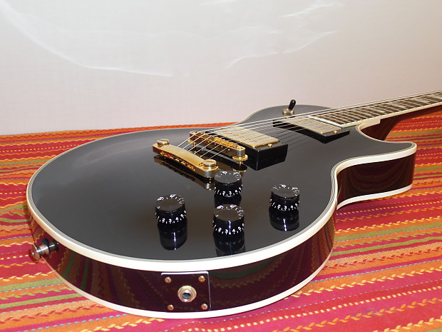 History Les Paul ZLC-1 Fujigen Black Les Paul Custom LPC History Les Paul ZLC-1 Fujigen Black Les Paul Custom LPC
