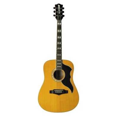 Eko Ranger VI EQ VR Electro Acoustic Guitar, Natural for sale