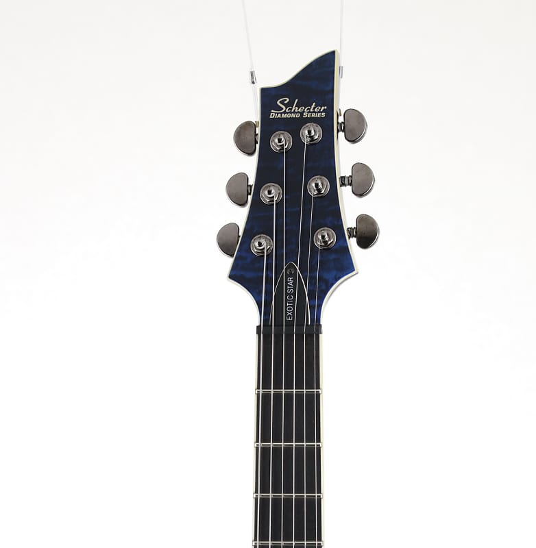 Schecter AD C 1 EXS EXOTIC STAR Sherman Blue (04/26) | Reverb