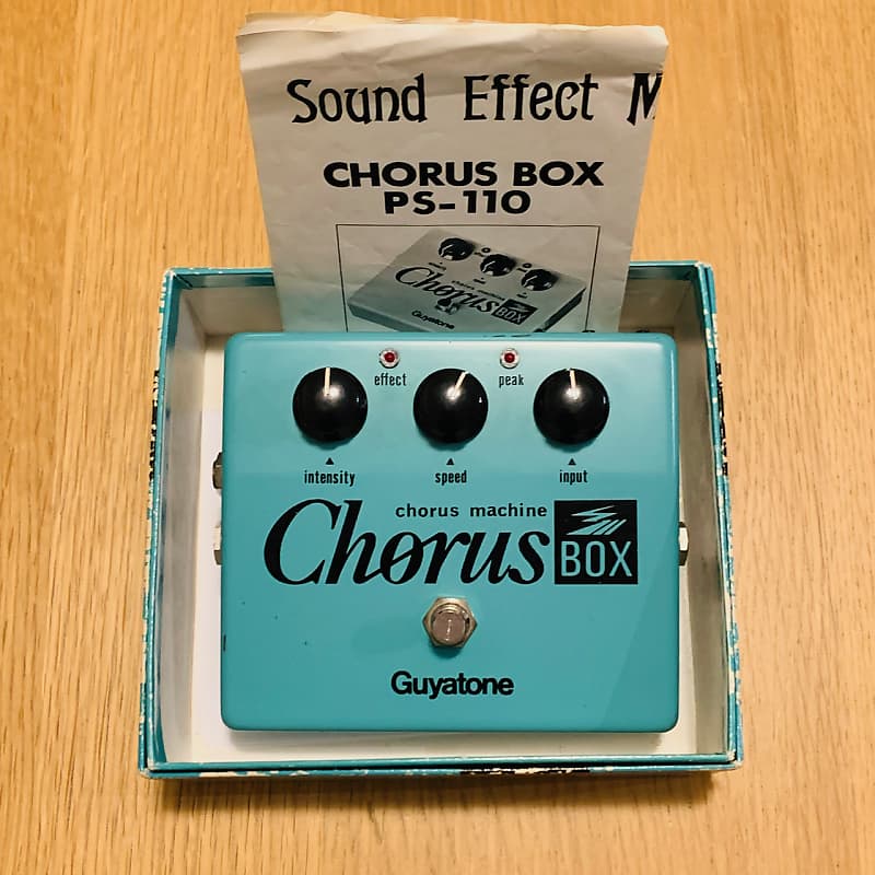 Guyatone PS-110 Chorus Machine 18v Chorus Box with original box