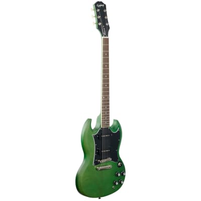 Epiphone SG Classic Worn P90 Electric Guitar, Inverness Green image 4
