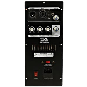 Seismic Audio SA-APMTP1 150w PA Speaker Plate Amplifier w/ 3-Band EQ