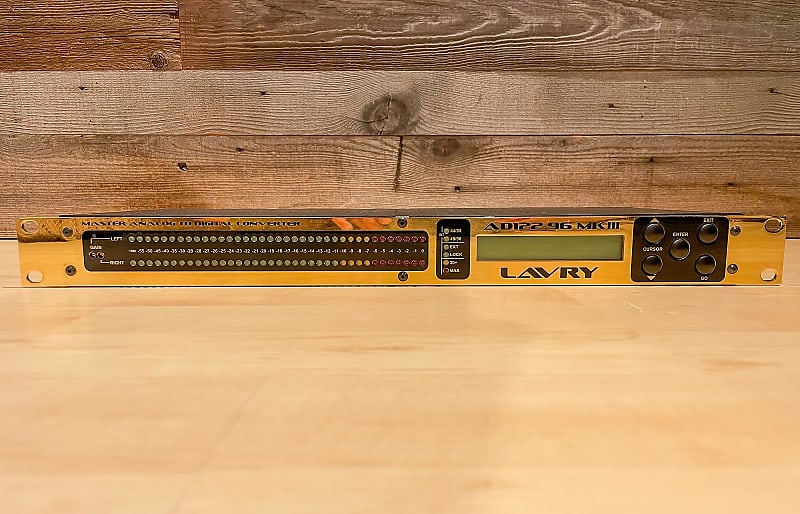 LAVRY . Lavry Gold AD122 96MKIII 96kHz Stereo A/D Converter Reverb
