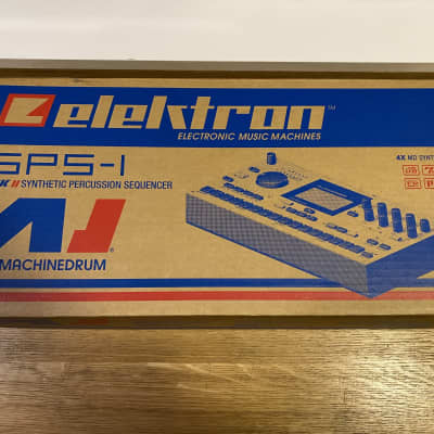 Elektron Machinedrum SPS-1 MKII + Drive Installed - Manual - PSU BOX - MINT
