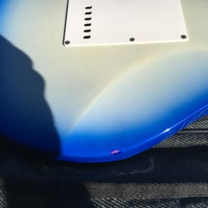 Aria Nexter Electric Guitar Cool Blue RARE Nice w/ Case image 8
