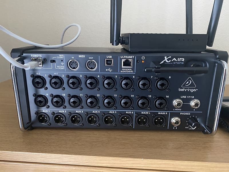 Behringer X Air XR16 16-channel Tablet-controlled Digital Mixer
