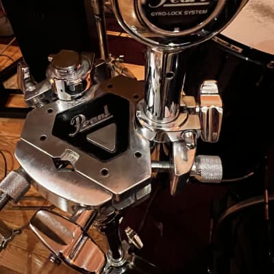 Pearl Master Custom Maple 6 pc drum set with hardware. image 5