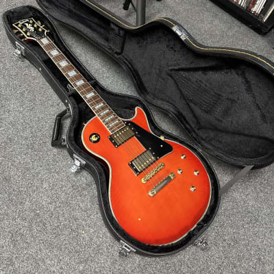 Burny RLC85s Les Paul Custom Made in Japan with Sustainer & Floyd Rose Neil  Schon Style | Reverb