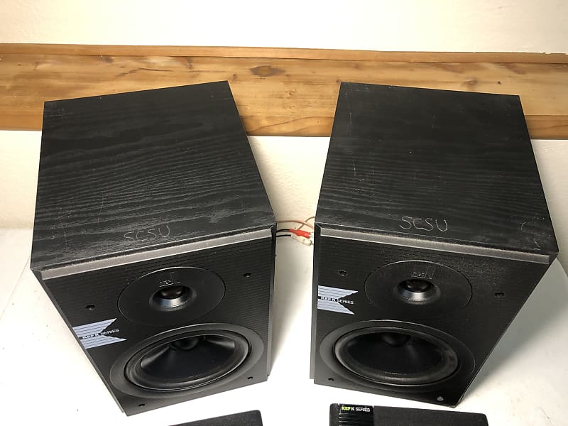 KEF K Series K120 Bookshelf Speakers Audiophile HiFi Stereo KEF K Series K120 Bookshelf Speakers Audiophile HiFi Stereo