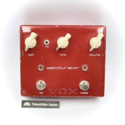 Vox Satchurator Joe Satriani Signature Distortion Pedal | Reverb