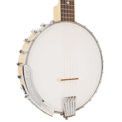 Gold Tone Cripple Creek Banjo 5 String Open-Back Banjo Natural w/ Gigbag image 3