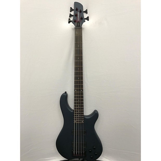 Fernandes Tremor 5 Deluxe Electric Bass - Gunmetal Blue