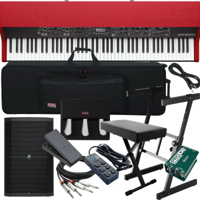 Nord Grand 2 Stage Piano COMPLETE STAGE BUNDLE