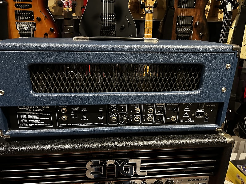 Carvin V3 3-Channel 100-Watt Tube Guitar Amp Head | Reverb Canada