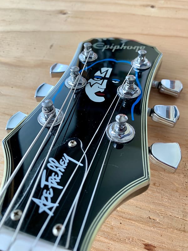 Epiphone Ace Frehley Les Paul RARE Black Burst - 2000 Epiphone Ace Frehley Les Paul RARE Black Burst - 2000