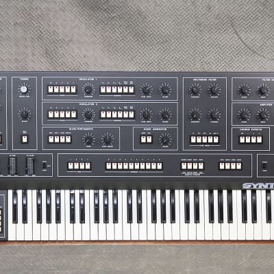 Elka Synthex + MIDI ✅RARE SYNTHESIZER from 80s✅ Professional VINTAGE Synthesizer ✅ Cleaned & Full Checked ✅ World Wide Shipping!